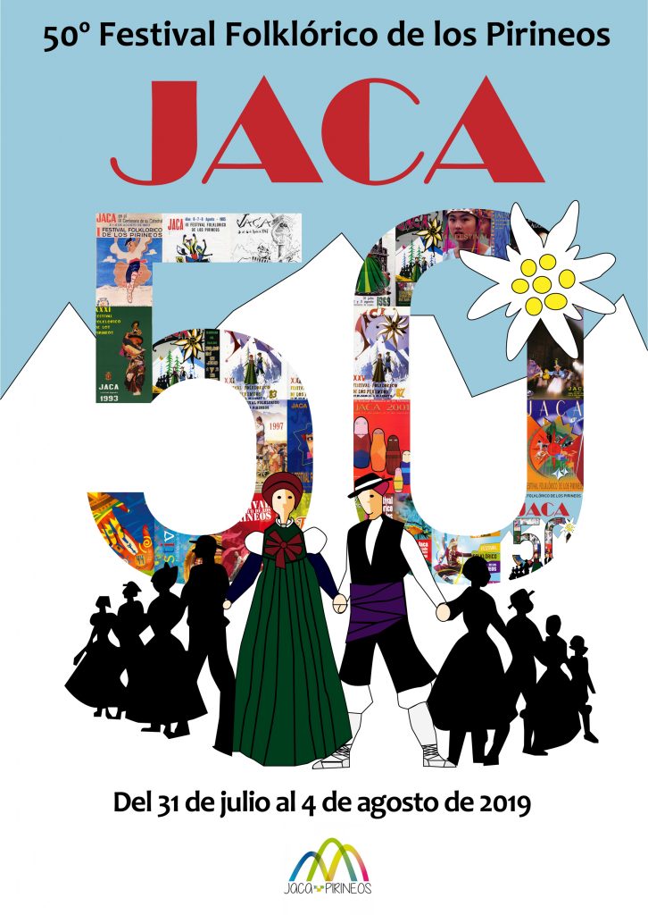 Todo listo en Jaca para la celebracin del 50 Festival Folklrico de los Pirineos
