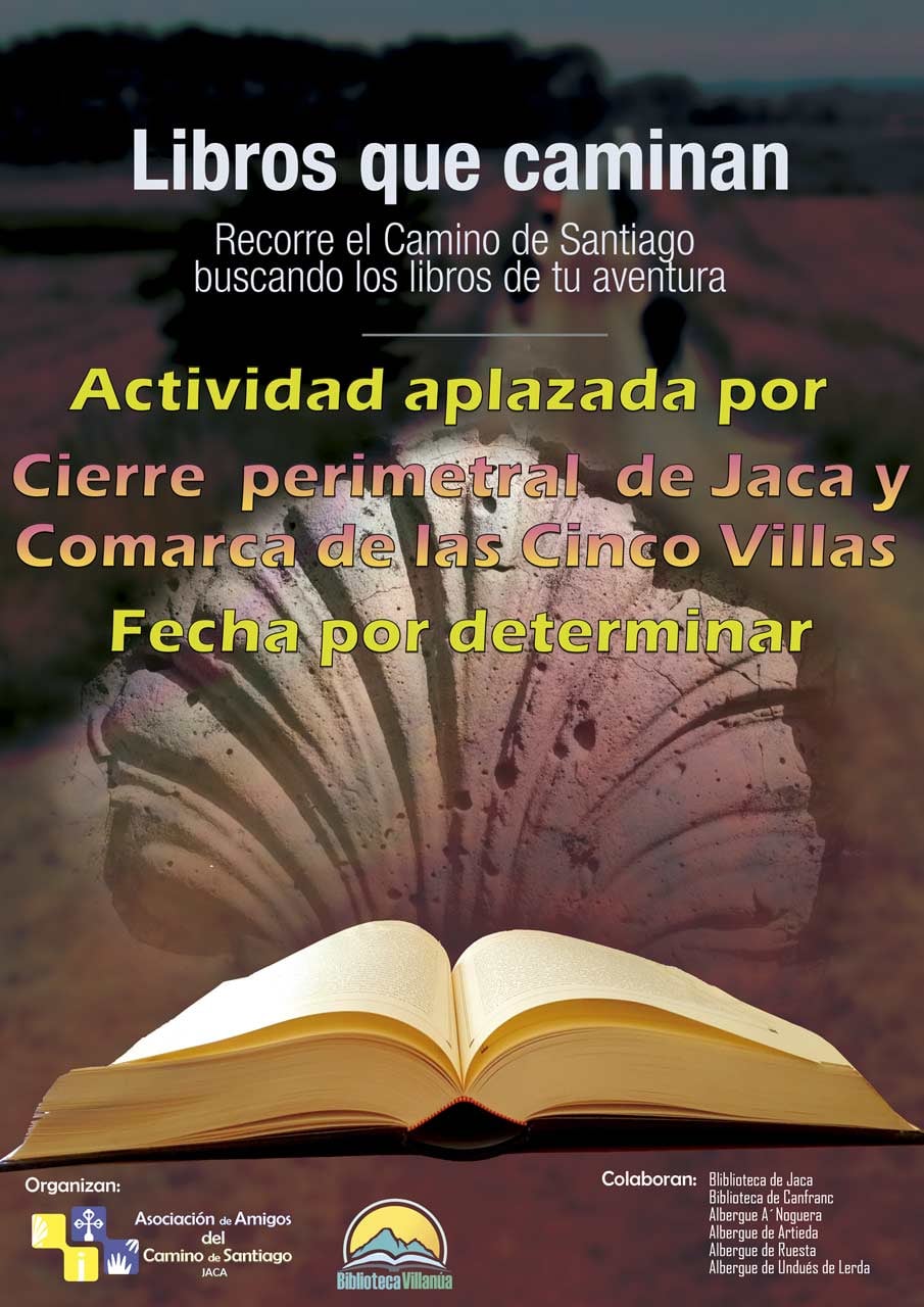 APLAZADO Libros que caminan por el Camino de Santiago 