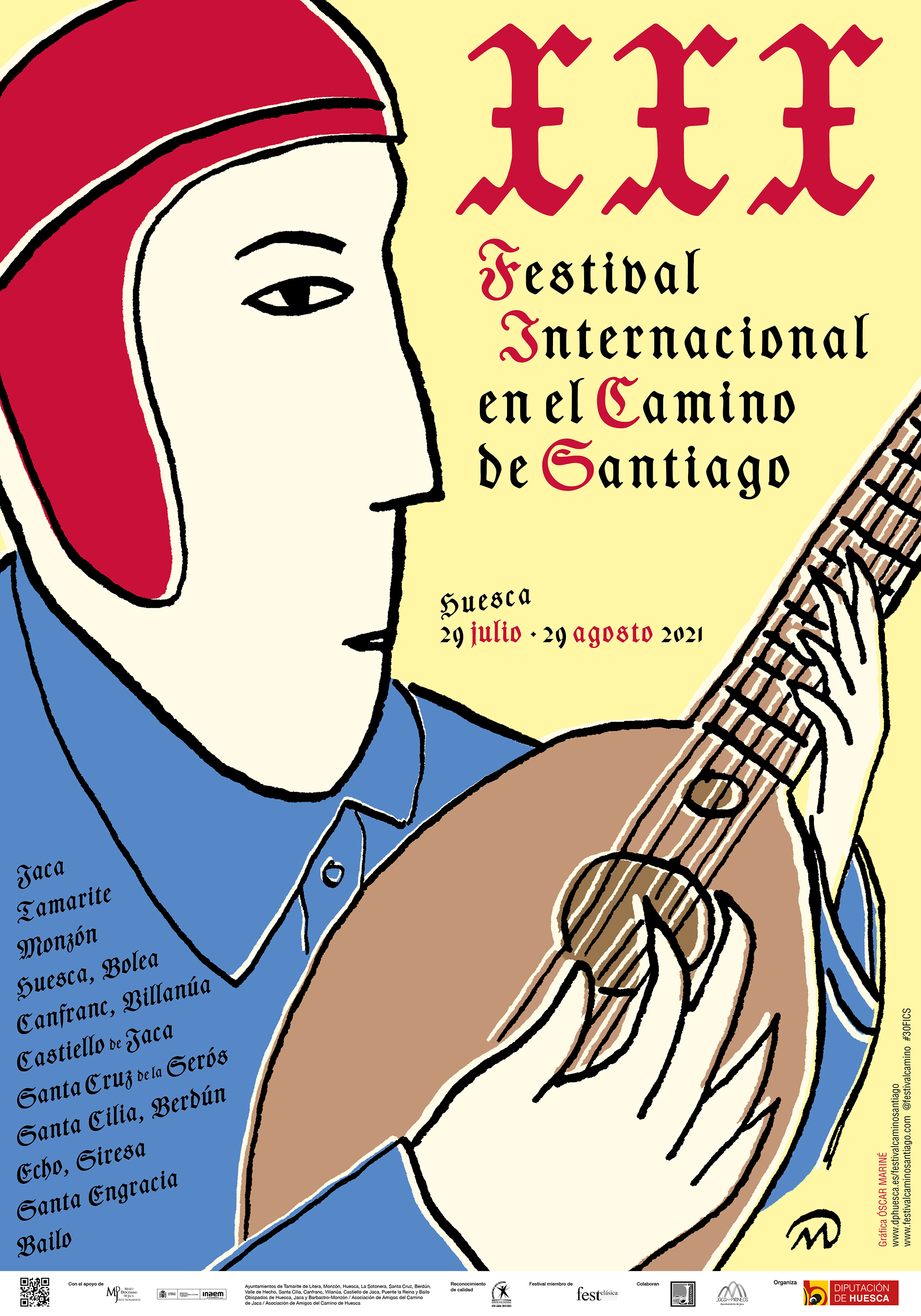El Festival Internacional en el Camino de Santiago cumple su 30 aniversario coincidiendo con el Ao Jacobeo 