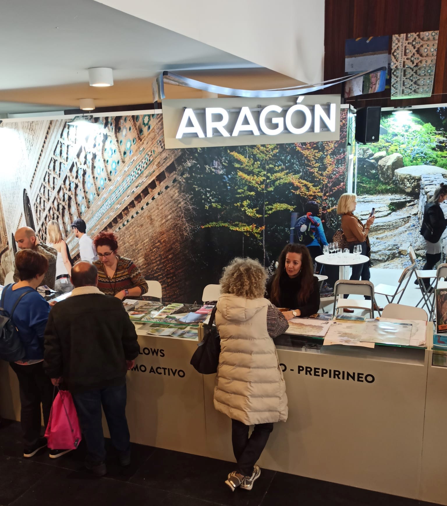 Las Comarcas del Pirineo y Prepirineo Aragons se promocionan en las Ferias de Utrecht y Navartur
