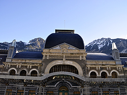 Canfranc. The International train station. 20th century