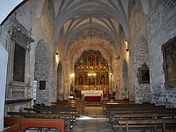 Castiello de Jaca. Iglesia de San Miguel. Siglos XII-XIX