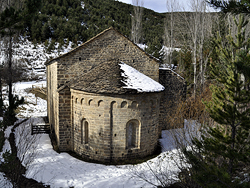 Borau. Iglesia de San Adrin de Sasabe. Siglos XI-XII