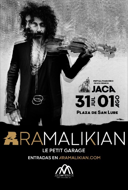 Concierto de Ara Malikian, en Jaca