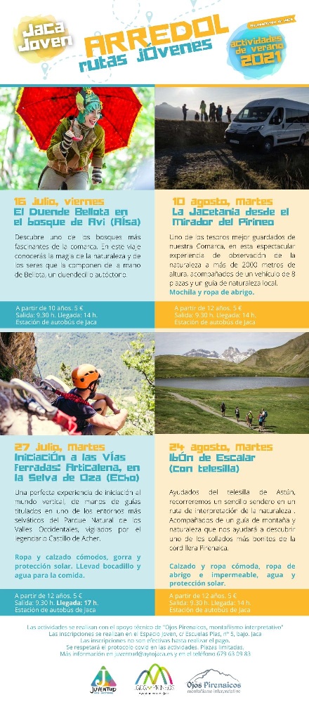 Arredol. Rutas j�venes, en Jaca