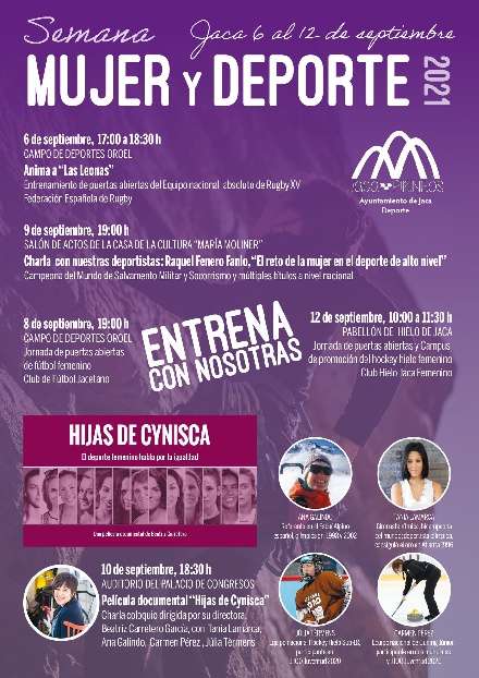 Semana Mujer y Deporte, en Jaca
