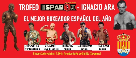 Entrega del Trofeo Espabox-Ignacio Ara, en Sig��s