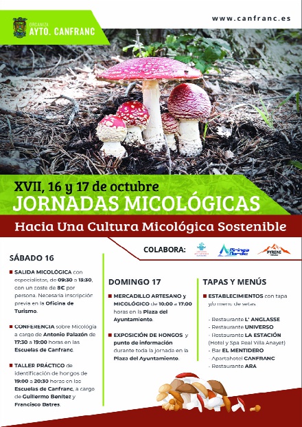 XVII Jornadas Micol�gicas de Canfranc