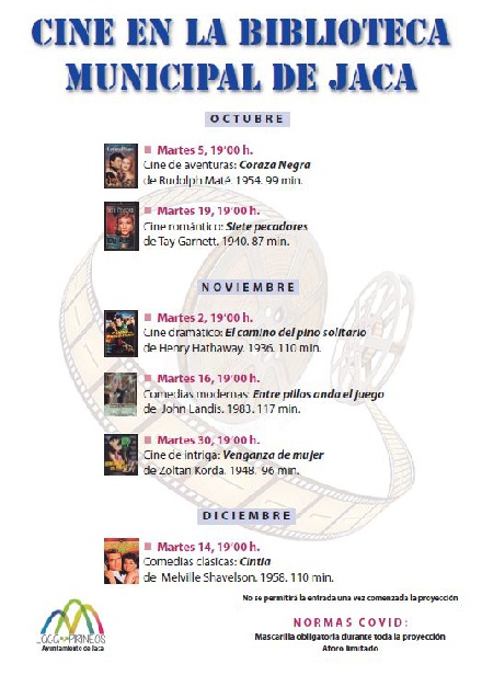Cine en la Biblioteca Municipal de Jaca