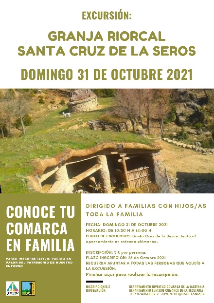 Conoce tu Comarca en familia. Excursi�n a la Granja Riorcal en Santa Cruz de la Ser�s