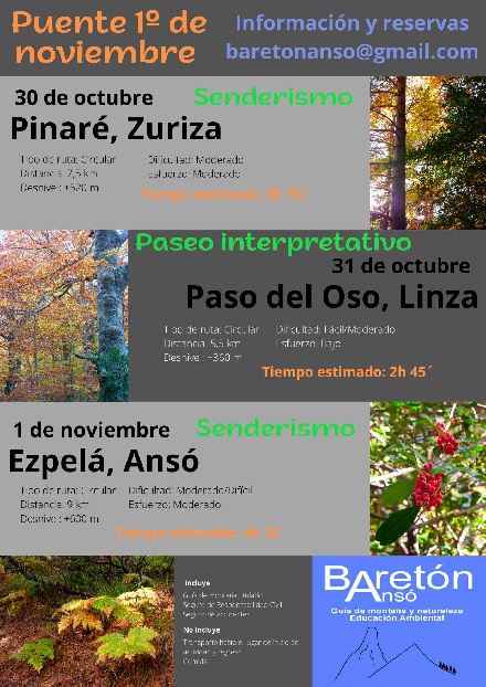 Senderismo y Paseos interpretativos por el Valle de Ans�