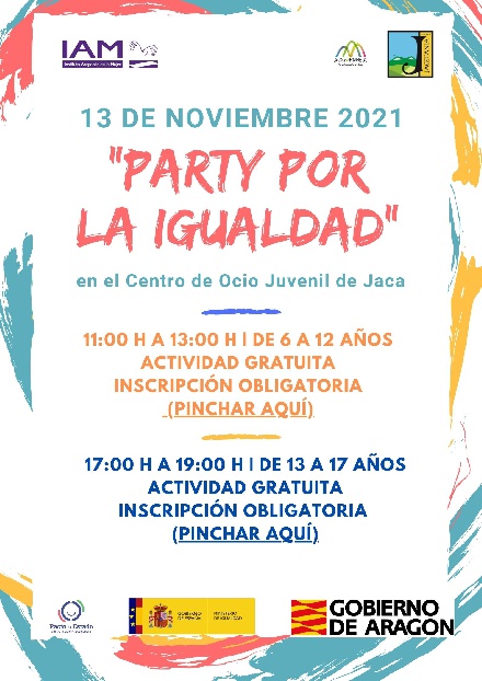 Party por la Igualdad, en Jaca