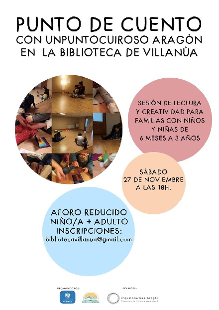 Sesión de lectura y creatividad, en Villanúa