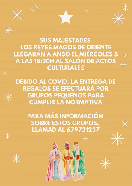 Reyes Magos, en Ans�