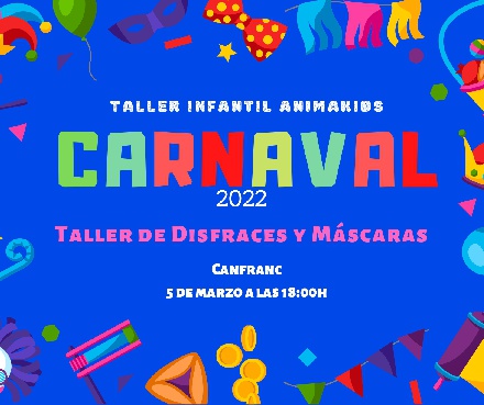Taller infantil de Carnaval, en Canfranc