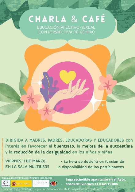 Charla y Caf� Educaci�n afectivo-sexual con perspectiva de g�nero, en Ans�