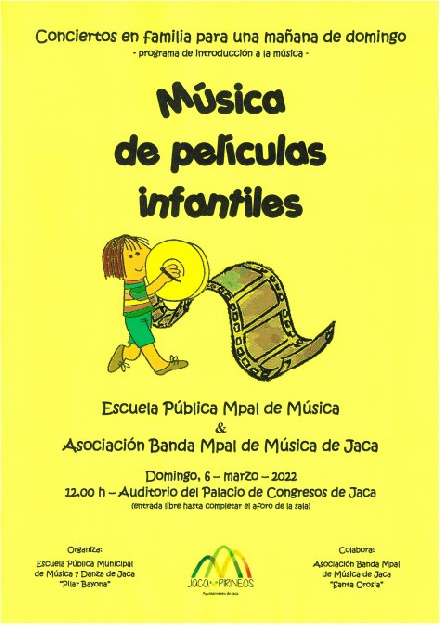Concierto infantil, en Jaca