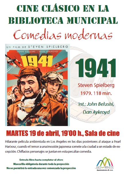 Cine en la Biblioteca Municipal de Jaca: 