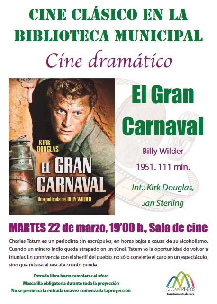Cine en la Biblioteca Municipal de Jaca: 