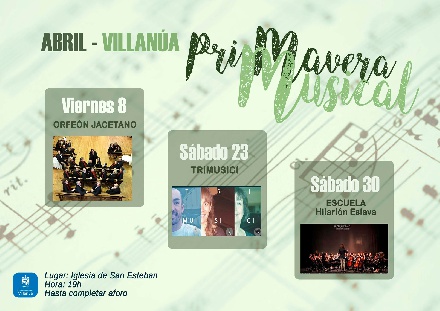 Primavera musical, en Villan�a