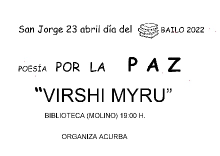 D�a del Libro, en Bailo