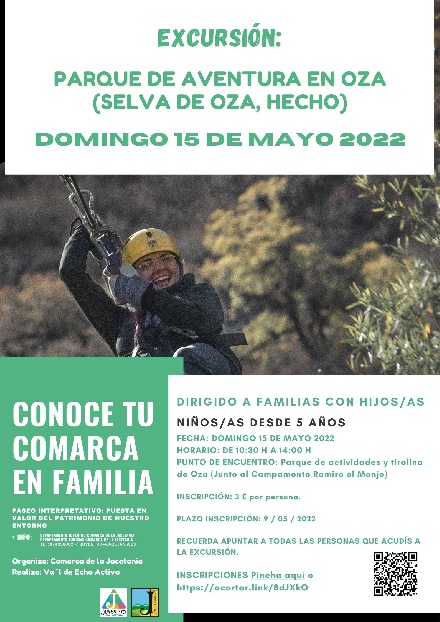 Conoce tu Comarca en familia. Excursi�n al Parque de Aventura de Oza