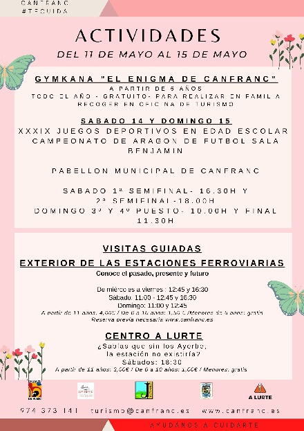 Actividades en Canfranc