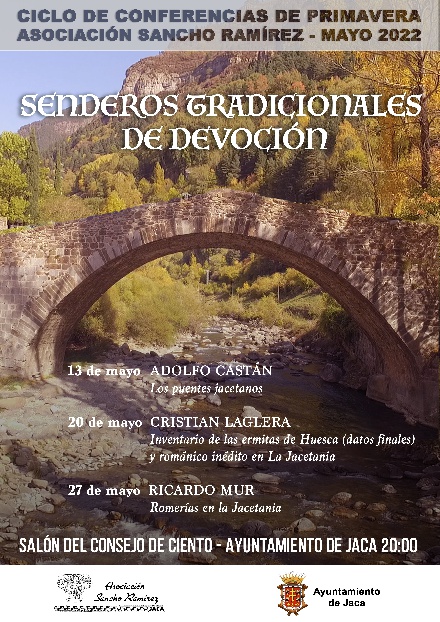 Ciclo de Conferencias “Senderos tradicionales de devoción”, en Jaca