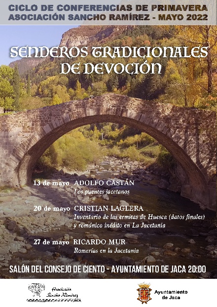 Ciclo de Conferencias Senderos tradicionales de devocin, en Jaca