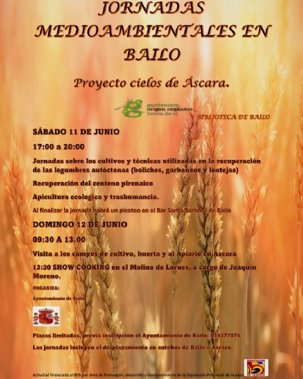 Jornadas Medioambientales, en Bailo