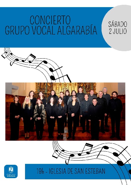 Concierto del Grupo Algarab�a, en Villan�a