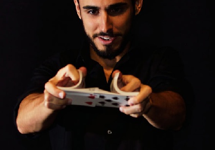 Actuaci�n de Magia, en Arr�s