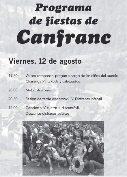 Fiestas de Canfranc Pueblo