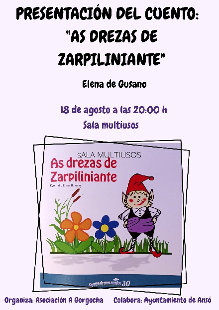 Presentaci�n de cuento, en Ans�