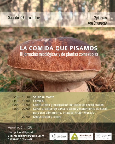 III Jornadas Micol�gicas y de plantas comestibles, en Ara