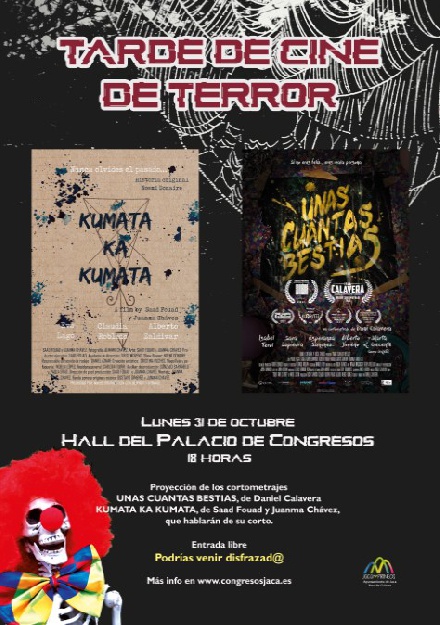 Tarde de cine de terror, en Jaca
