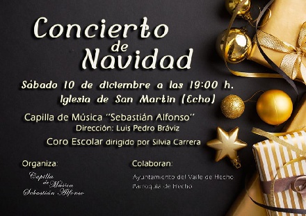 Concierto de Navidad, en Hecho