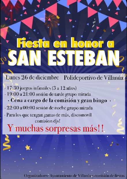 Fiesta de San Esteban, en Villanúa