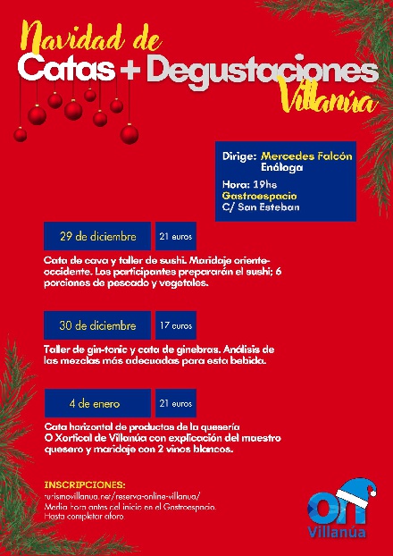 Curso de Catas y Degustación, en Villana