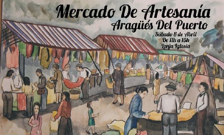 Mercado de Artesana, en Arags del Puerto