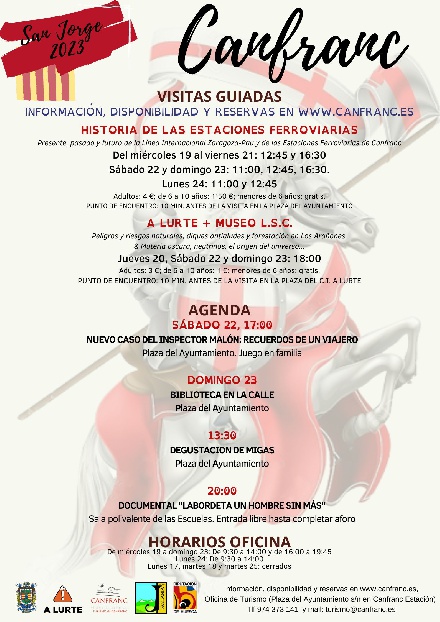 Actividades de San Jorge, en Canfranc