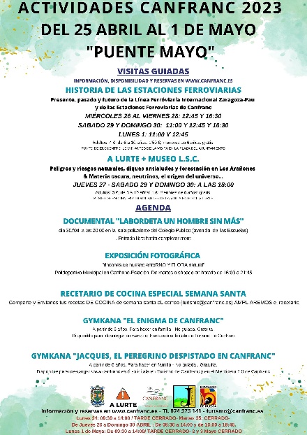 Actividades en Canfranc