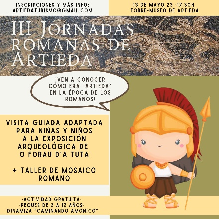 III Jornadas Romanas de Artieda. Visita guiada familiar