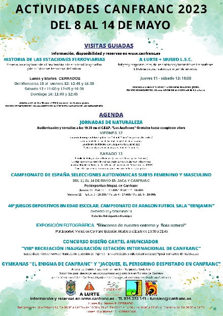 Actividades en Canfranc