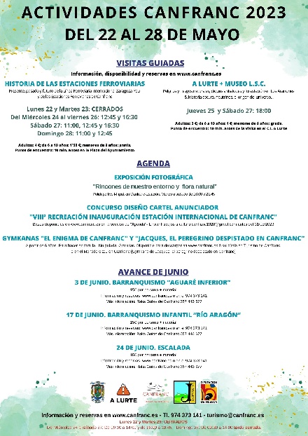 Actividades en Canfranc