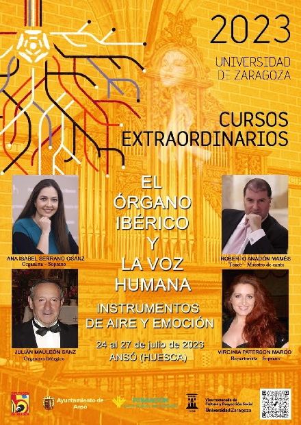 Curso y concierto de rgano ibrico, en Ans