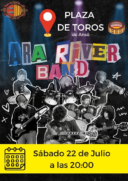 Concierto de Ara River Band, en Ans
