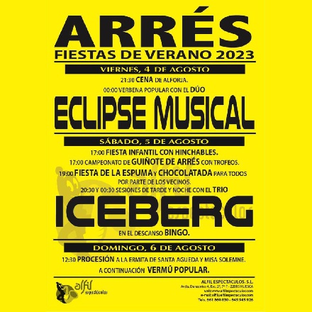 Fiestas de Arrés