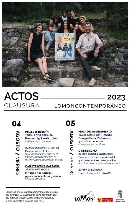 Actos de clausura de LoMon, en Hecho