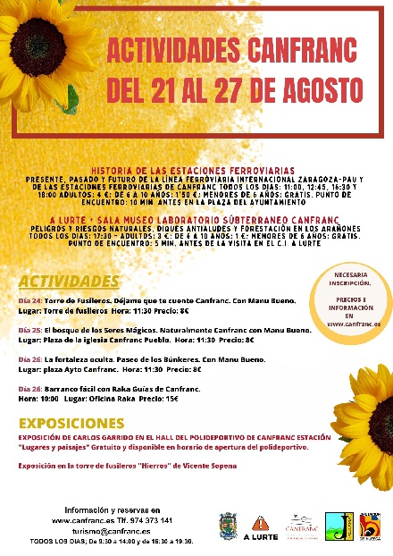 Actividades en Canfranc